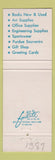Matchbook Cover - Village Book Cellar West Lafayette IN