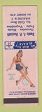 Matchbook Cover - Dante Racciatti Grocery Syracuse NY ADVANCE