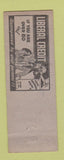 Matchbook Cover - Dante Racciatti Grocery Syracuse NY ADVANCE