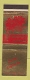 Matchbook Cover - Crown Cafeteria Christmas