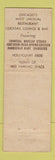 Matchbook Cover - The Town House Chicago IL feature