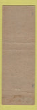 Matchbook Cover - University Club Rochester NY WORN