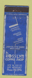 Matchbook Cover - Rosslyn Coffee Shop Los Angeles CA WORN