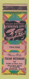 Matchbook Cover - Marco Polo Italian Restaurant Los Angeles CA WEAR