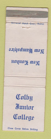 Matchbook Cover - Colby Junior College New London NH
