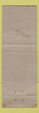 Matchbook Cover - Zerikotes Oakland CA restaurant Lake Merritt