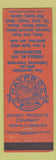 Matchbook Cover - Haynes Products Omaha NE waterproofing