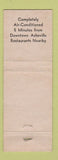 Matchbook Cover - Skyway Motel Asheville NC WEAR