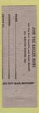 Matchbook Cover - Eagle Club Linden Aerie Columbus OH pinup