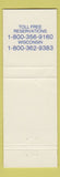 Matchbook Cover - MVA Shorts 330 Fokker F27 airplanes