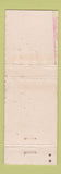 Matchbook Cover - Cafe Phillips 66 oil gas Maryville MO hillbilly WORN
