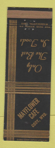 Matchbook Cover - Mayflower Cafe Cody WY