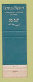 Matchbook Cover - LaSalle Hotel Chicago IL