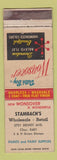 Matchbook Cover - Dutch Boy Paints Stambach's WEAR