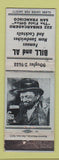 Matchbook Cover - Bill and Al Restaurant San Francisco CA