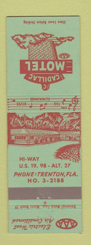 Matchbook Cover - Cadillac Motel Trenton FL