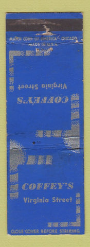 Matchbook Cover - Coffey's