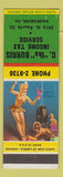 Matchbook Cover - C Ike Burris Income Tax Service Harrisburg PA pinup