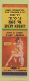 Matchbook Cover - Eagle Club Linden Aerie Columbus OH pinup