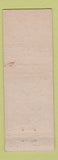 Matchbook Cover - The Eat Restaurant Angola IN