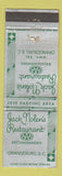 Matchbook Cover - Jack Nolen's Restaurant Orangeburg SC