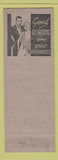 Matchbook Cover - Wm Schwarz Tailor Cleaner Barrington IL pinup