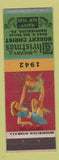 Matchbook Cover - Robert Christ Christmas Harrisburg PA 1942 pinup military