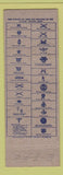 Matchbook Cover - Robert Christ Christmas Harrisburg PA 1942 pinup military
