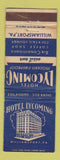 Matchbook Cover - Hotel Lycoming Williamsport PA WEAR