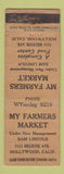 Matchbook Cover - My Farmers Market Hollywood CA WORN