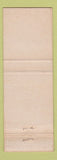 Matchbook Cover - Dinkler Hotels New Orleans Atlanta Nashville Birmingham
