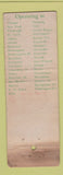 Matchbook Cover - Thompson's Restaurants WORN