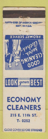 Matchbook Cover - Economy Cleaners