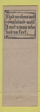 Matchbook Cover - Economy Cleaners