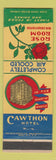 Matchbook Cover - Cawthon Hotel Rose Room Mobile AL