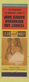 Matchbook Cover - Yeingst and Brenneman Barber Shop Carlisle PA Collie