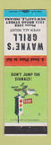 Matchbook Cover - Wayne's Grill New Castle IN