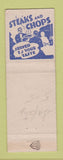 Matchbook Cover - Wayne's Grill New Castle IN