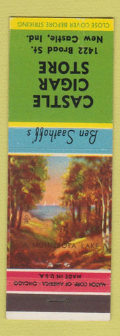 Matchbook Cover - Ben Saathoff's Castle Cigar Store New Castle IN