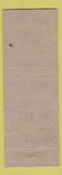 Matchbook Cover - Ben Saathoff's Castle Cigar Store New Castle IN