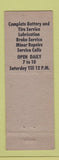 Matchbook Cover - Oberlin Sunoco oil gas Oberlin OH