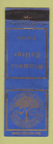 Matchbook Cover - Simmons College Boston MA WEAR