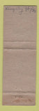 Matchbook Cover - Westwood Inn Danville IN WEAR