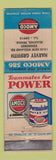 Matchbook Cover - Amoco oil gas Harvey Griffith Reading PA WEAR