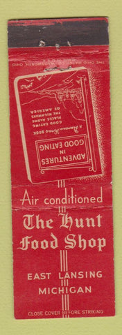 Matchbook Cover - Hunt Food Shop East Lansing MI WEAR