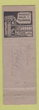 Matchbook Cover - 977 Club San Leandro CA pinup WORN