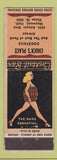 Matchbook Cover - Chuck's Place Maywood CA pinup