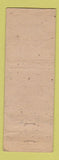 Matchbook Cover - Hub Restaurant Bar Oakland CA WORN
