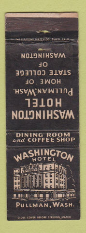 Matchbook Cover - Washington Hotel Pullman WA WEAR