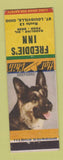 Matchbook Cover - Freddie's Inn St Louisville OH Shepherd WEAR